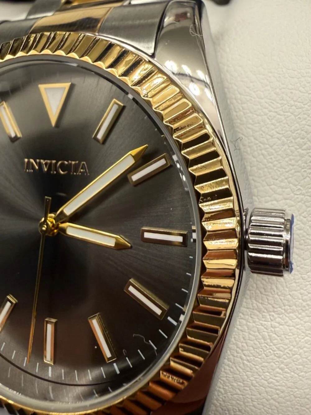 $249 Invicta Celestial Langdon Men's 40mm Steel Gold Watch (69247) NIB